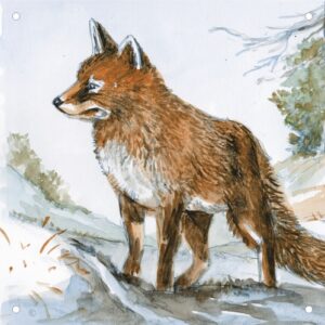 Vorsatzspiegel DISAG Wildscheibe Fuchs (6385)