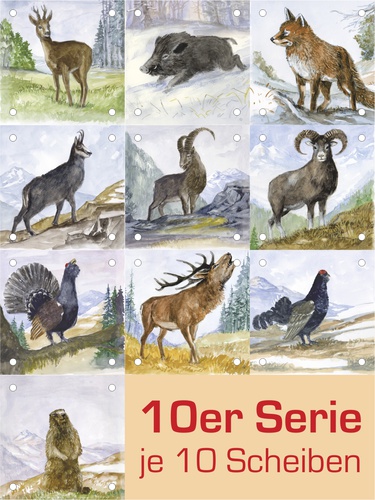 Vorsatzspiegel DISAG Wildscheiben-MIX (6475)