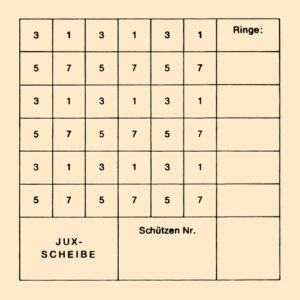 Glücksscheibe Juxscheibe (8015)