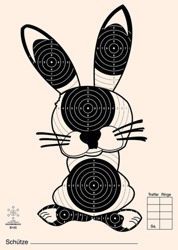 Glücksscheibe Hase (8145)